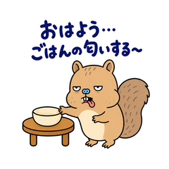 脱力リスの家族れんらくのメイン画像