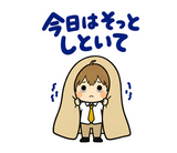 月曜がつらい・週明け憂うつの返事スタンプのスタンプ 17