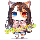 Daily life of lovely catsのスタンプ 8