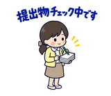 小学校教員の学年・クラス連絡スタンプのスタンプ 34
